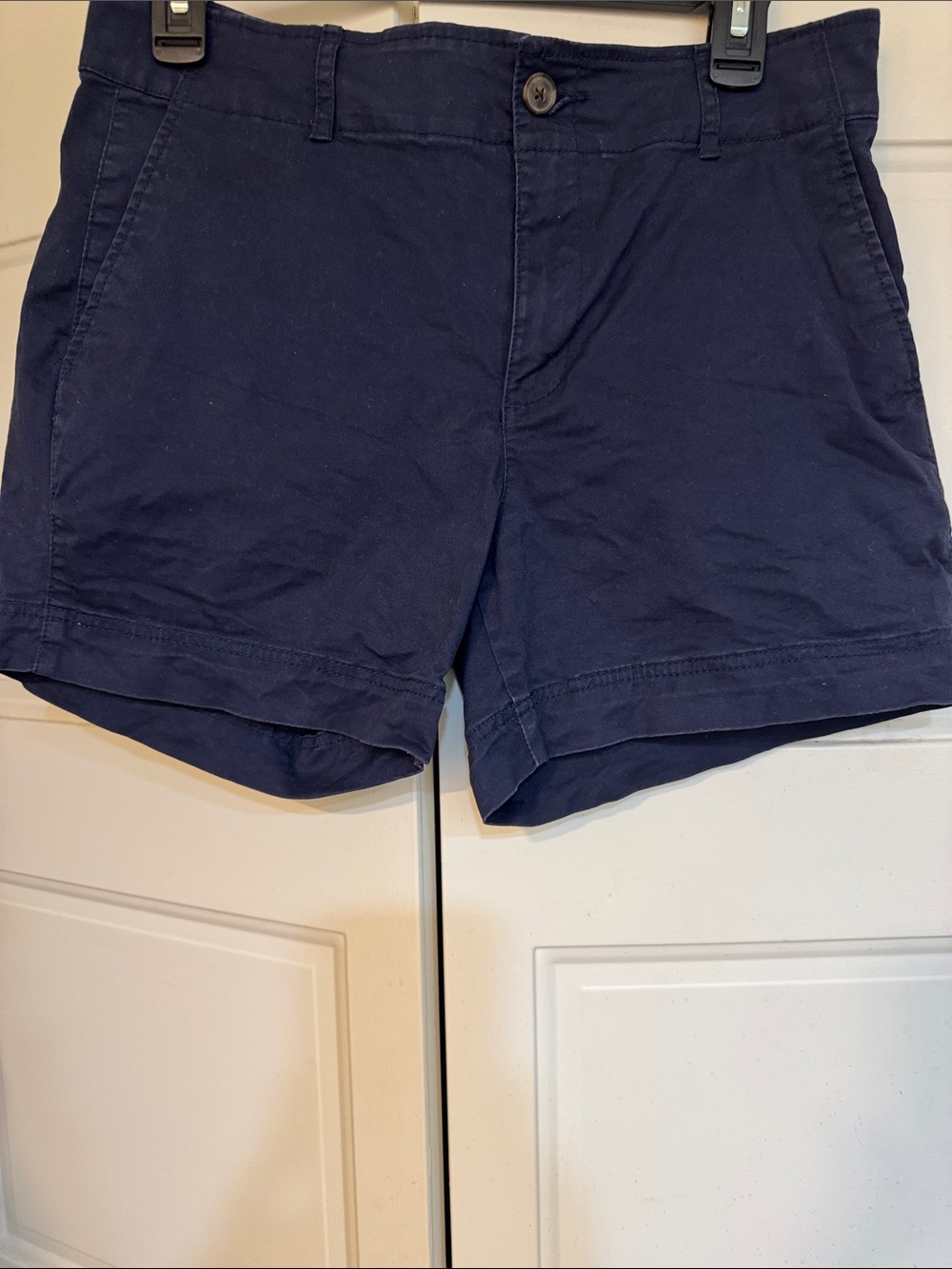 Gap Navy Blue Casual Bermuda 5”  Shorts Women